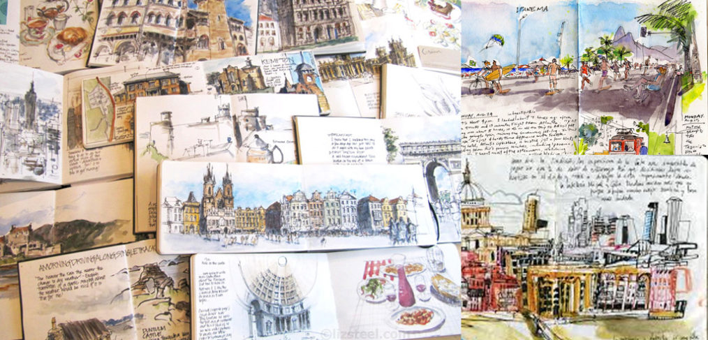 10 Artists to Inspire Your Travel Illustration Journal  Domestika